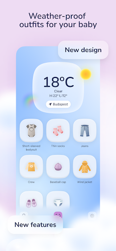 BabyWeather - Image screenshot of android app