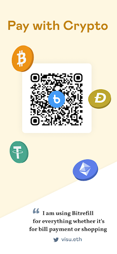 Bitrefill - Shop with Crypto - Image screenshot of android app