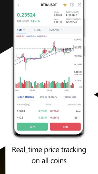 Bitrue - Buy XRP, BTC & Crypto - عکس برنامه موبایلی اندروید