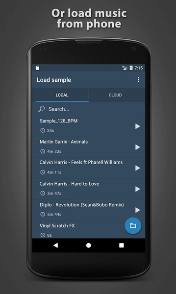 Samply - DJ Sampler - Image screenshot of android app