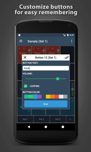Samply - DJ Sampler - Image screenshot of android app