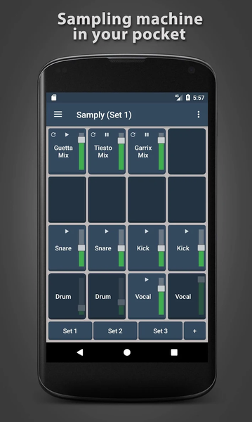 Samply - DJ Sampler - عکس برنامه موبایلی اندروید
