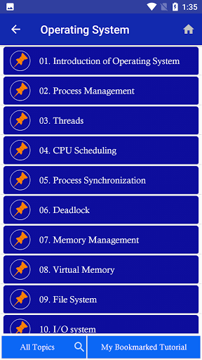 Operating System - All In One - Image screenshot of android app