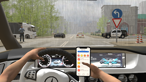 Driving Simulator Car Game - Image screenshot of android app
