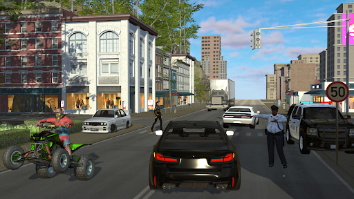 Driving Simulator Car Game - Image screenshot of android app