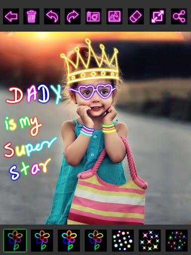 Magical Drawing Glow - Image screenshot of android app