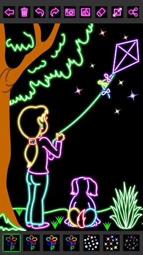 Magical Drawing Glow - عکس برنامه موبایلی اندروید