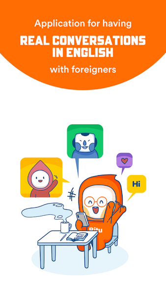 Bitu - Let’s Speak English - عکس برنامه موبایلی اندروید