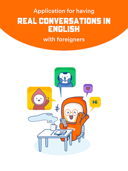 Bitu - Let’s Speak English - عکس برنامه موبایلی اندروید
