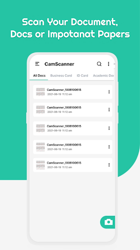 DocScanner - Camera Scanner - عکس برنامه موبایلی اندروید