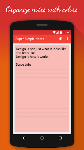 Notes (Super Simple Notes) - عکس برنامه موبایلی اندروید
