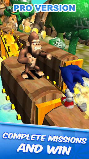Pro Blue Hedgehog - Ultimate Adventure - Image screenshot of android app