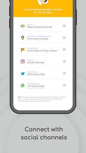 Boost360: Create a Website - Image screenshot of android app