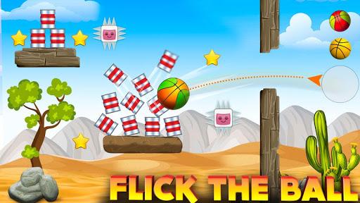 Hit Cans & Knockdown - Hit & Knock Out Play - Gameplay image of android game