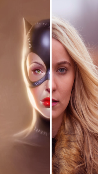 Super Hero Face Morph Photo Ed - عکس برنامه موبایلی اندروید