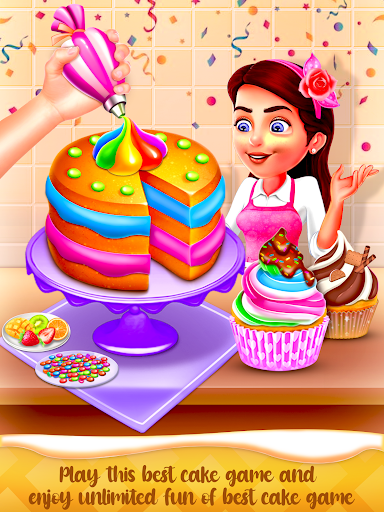 Cake Maker Cooking Cake Games - عکس برنامه موبایلی اندروید