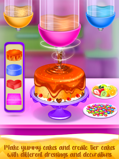 Cake Maker Cooking Cake Games - عکس برنامه موبایلی اندروید