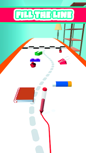 Epic Pen Run Color Puzzle 3D - Image screenshot of android app