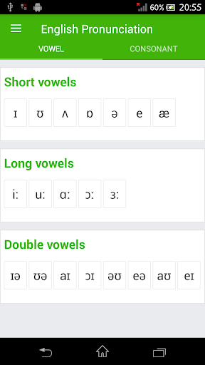 English Pronunciation - Image screenshot of android app