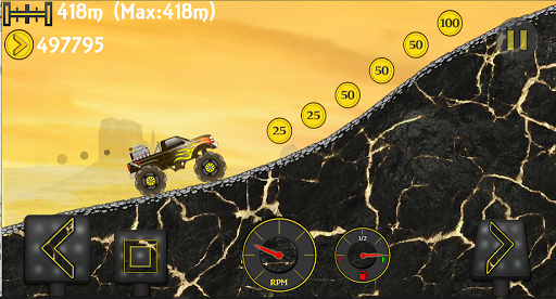 Car Hill Challenge - عکس بازی موبایلی اندروید