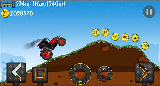 Car Hill Challenge - عکس بازی موبایلی اندروید