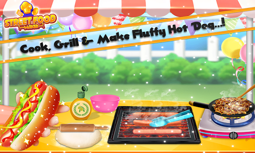 Street Food Pizza Cooking Game - Gameplay image of android game