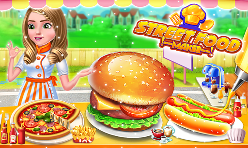 Street Food Pizza Cooking Game - Gameplay image of android game