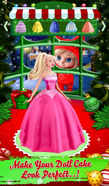 Doll Ice Cream Cake Maker Game - Gameplay image of android game