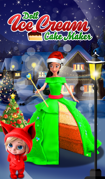 Doll Ice Cream Cake Maker Game - Gameplay image of android game