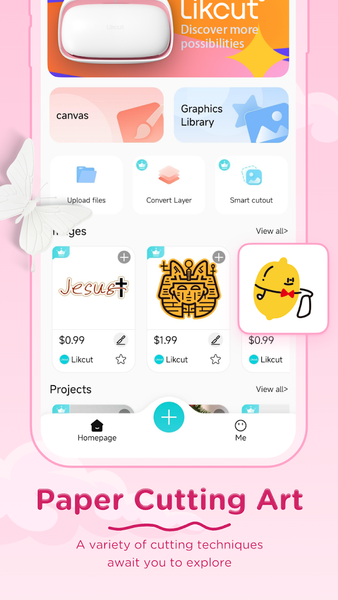 Likcut - عکس برنامه موبایلی اندروید