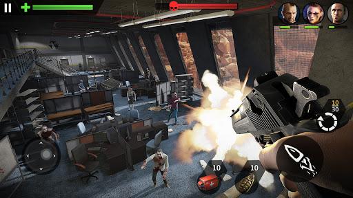 Zombie Target - Offline zombie shooting game - Gameplay image of android game