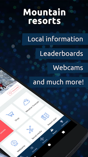 Skitude: Outdoor GPS Tracker - عکس برنامه موبایلی اندروید