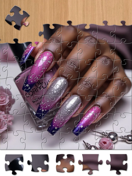 Black Jigsaw - Jigsaw Puzzles - عکس بازی موبایلی اندروید