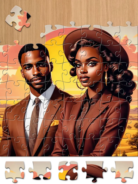 Black Jigsaw - Jigsaw Puzzles - عکس بازی موبایلی اندروید