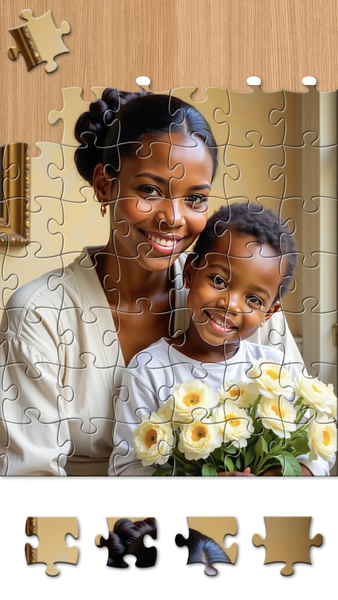 Black Jigsaw - Jigsaw Puzzles - عکس بازی موبایلی اندروید