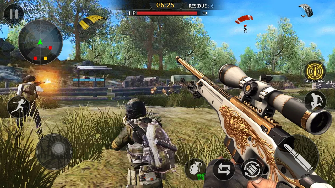 Gun Strike 2 : FPS-Game - Gameplay image of android game