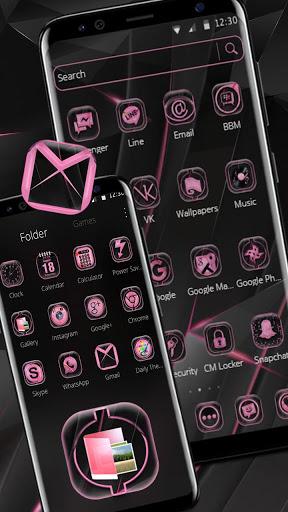 Black Pink Gentleman Theme - عکس برنامه موبایلی اندروید