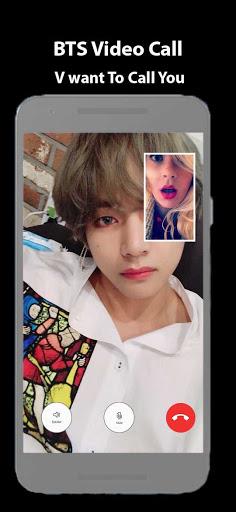 BTS Video Call Prank KPOP ARMY - Image screenshot of android app