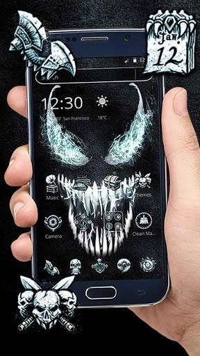 Black Scary Devil Theme - عکس برنامه موبایلی اندروید