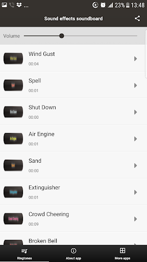 Sound Effects Soundboard - عکس برنامه موبایلی اندروید