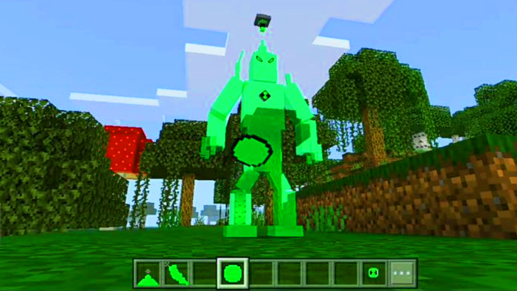 Alien Ben 10 addon - Image screenshot of android app