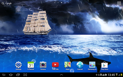 Storm live wallpaper - Image screenshot of android app