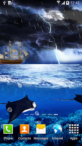 Storm live wallpaper - عکس برنامه موبایلی اندروید