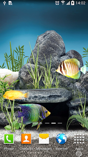 Aquarium Live Wallpaper - Image screenshot of android app