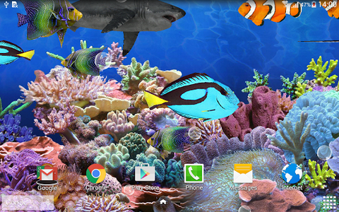 Aquarium Live Wallpaper HD - Image screenshot of android app