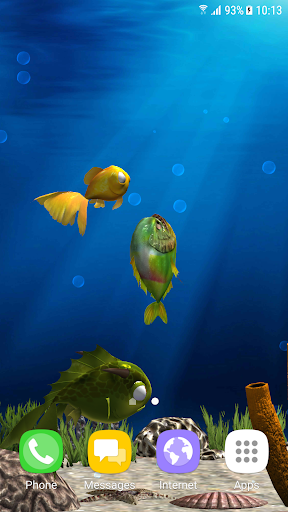 Aquarium Fish 3D Wallpaper - Image screenshot of android app