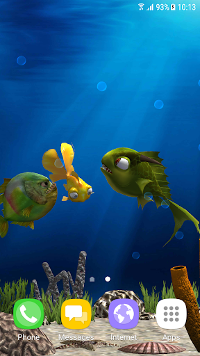 Aquarium Fish 3D Wallpaper - عکس برنامه موبایلی اندروید