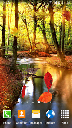 Autumn Forest Live Wallpaper - Image screenshot of android app