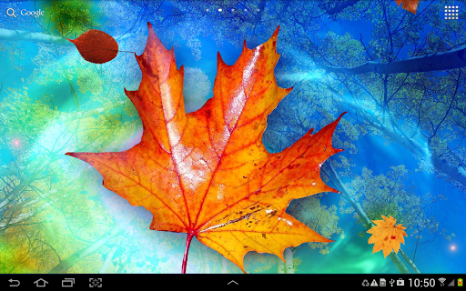 Autumn Leaves Live Wallpaper - Image screenshot of android app