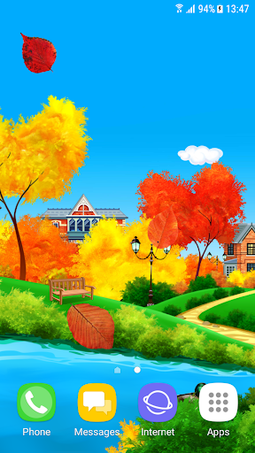 Sunny Autumn Day Live Wallpaper - عکس برنامه موبایلی اندروید